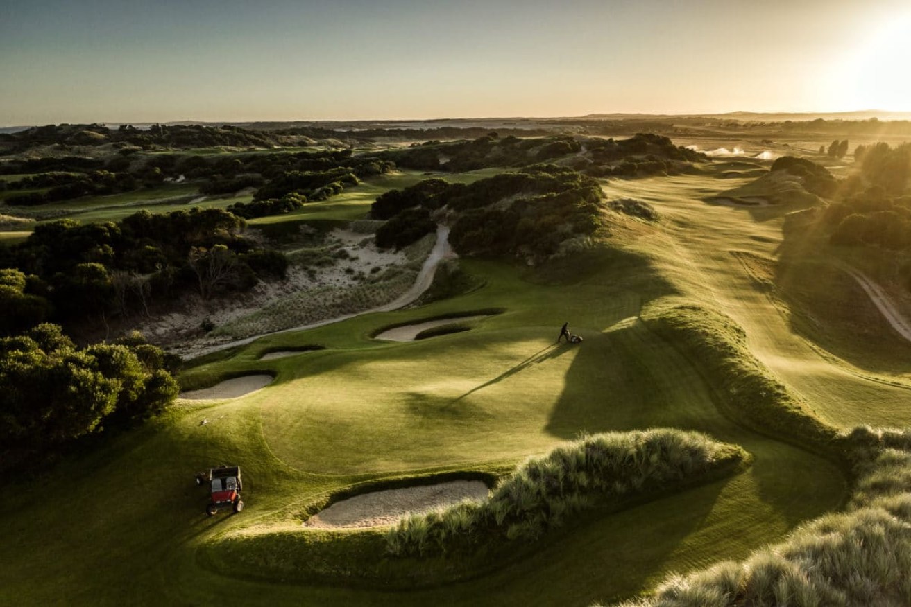 Bougle Run, a short-course addition to Tasmania's acclaimed Barnbougle Dunes resort, is helping golf pick up the pace. (Image: Supplied)