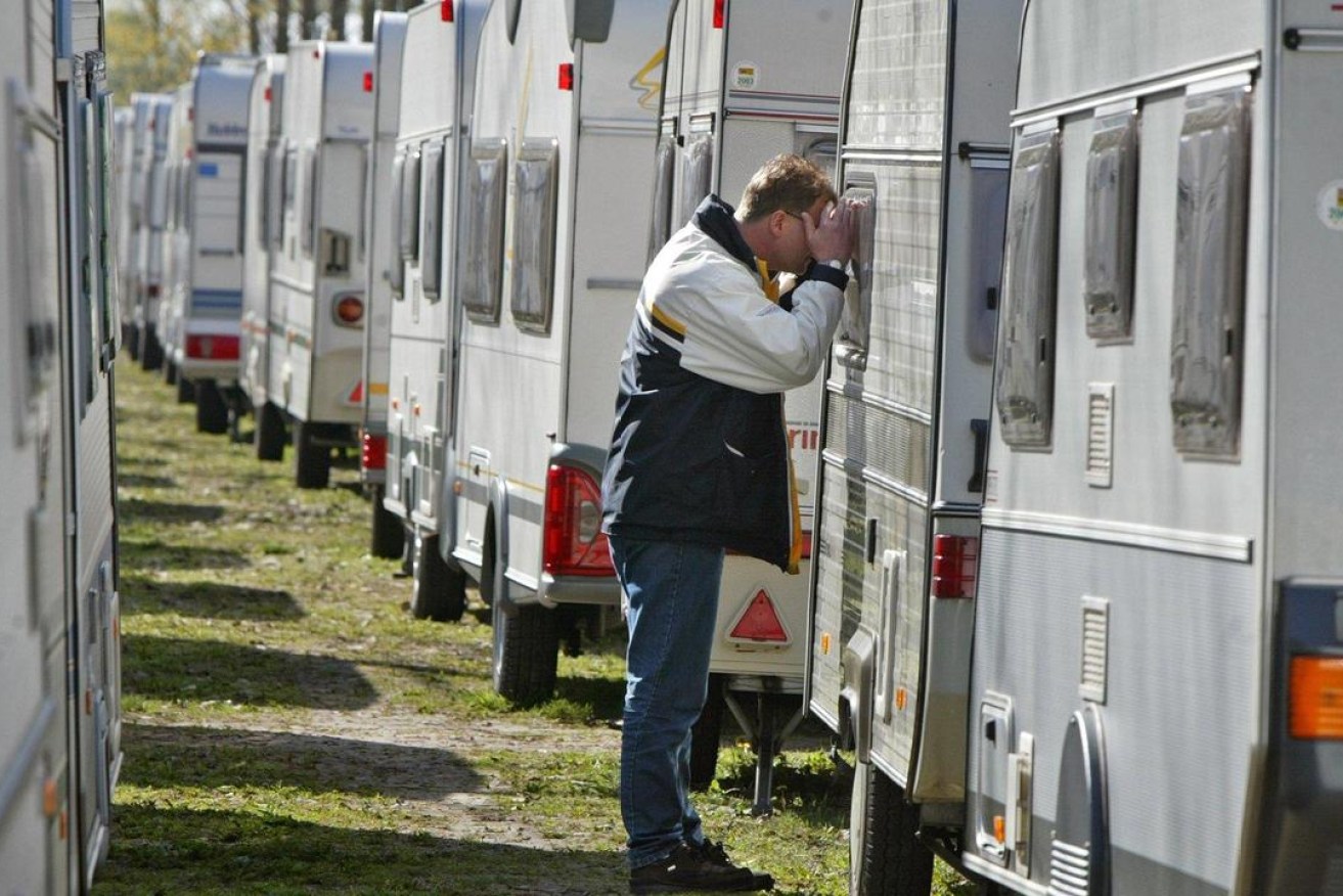 The caravan industry is booming, but don' try buying one on a Sunday. (file image).