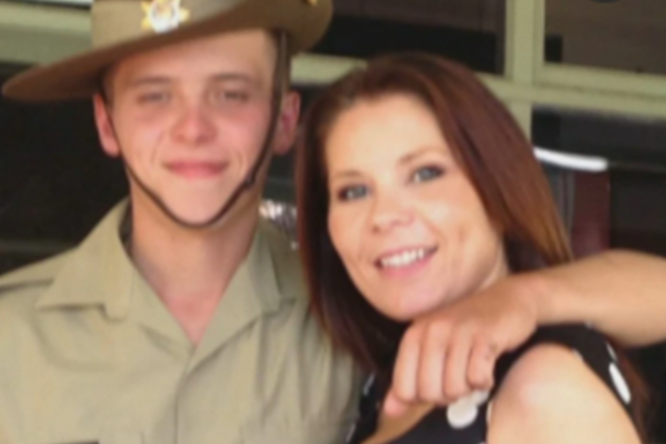 Suicidologist Nikki Jamieson, pictured with her son Daniel, will be the first witness when the Royal Commission into Defence and Veteran Suicide gets underway. (Image: Supplied)