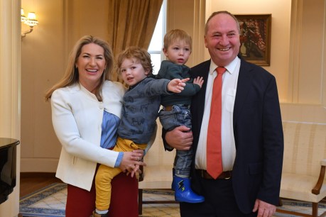 Barnaby pops the question: Deputy PM to marry after federal poll
