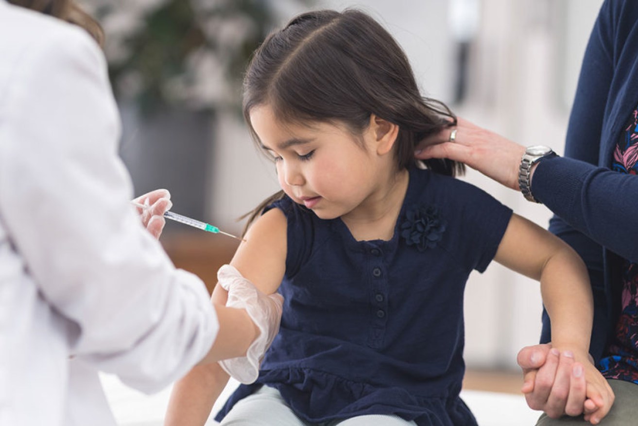 Children are in high risk groups as flu rates increase sharply across Queensland. (Image: Supplied)