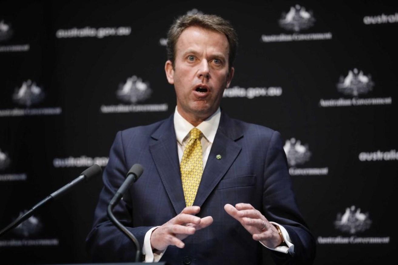 Trade Minister Dan Tehan will release final details of a free trade deal with the UK. (Photo: AAP)