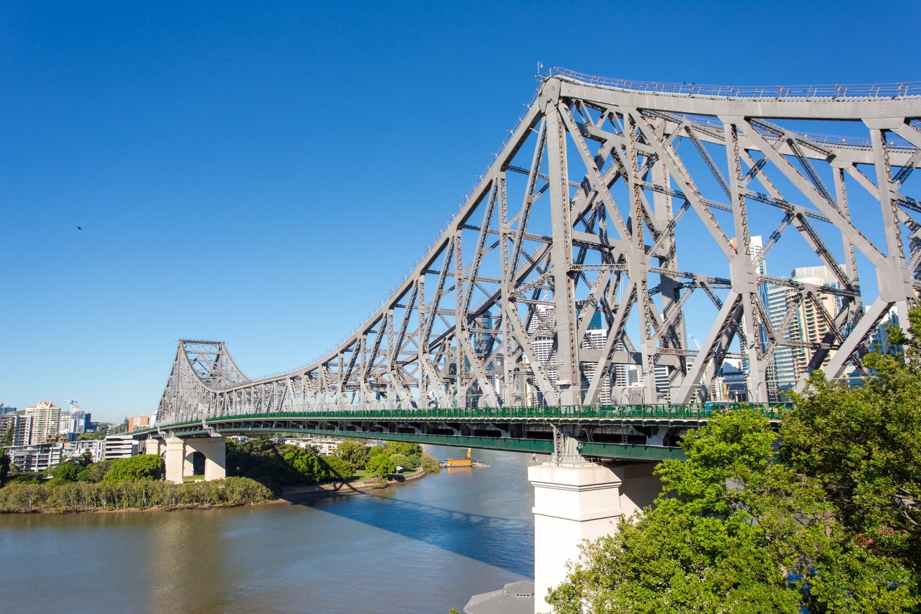 An $80 million restoration project for the Story Bridge is aimed at prolonging the life of the bridge, which carries an estimated 100,000 vehicles a day.