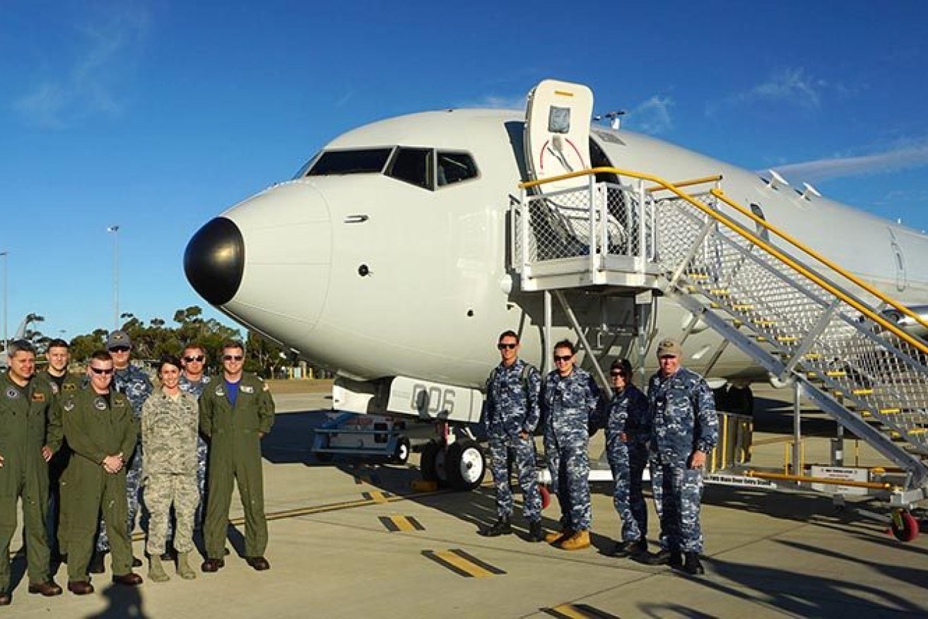 A RAAF P8 Poseidon will fly north to assess damage from the Tongan volcanic eruption. (Photo: Supplied)