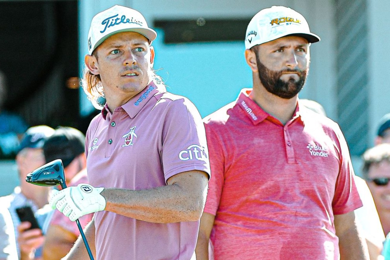 Brisbane's Cameron Smith and world number two John Rahm will be reunited after the Spaniard's defection to the rebel LIV Golf touor. Photo PGA Tour.