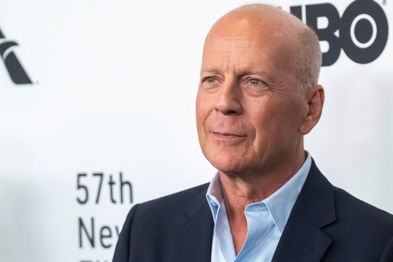 Bruce Willis at the "Motherless Brooklyn" premiere in New York in 2019. (Photo by Charles Sykes/Invision/AP)