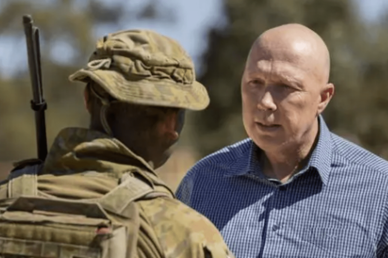 Defence Minister Peter Dutton will oversee a massive expansion in the ranks of the ADF. (Image: AAP)