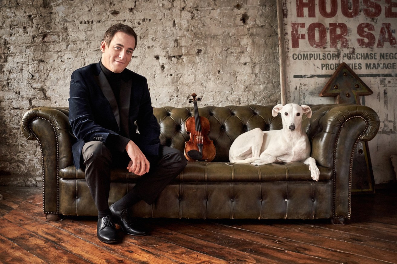 Acclaimed British/German violinist Jack Liebeck will appear in the Australian Festival of Chamber Music. (image: supplied)