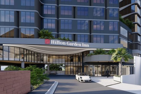 Get out of town: Hilton’s new ‘upscale and affordable’ hotel turns its back on CBD