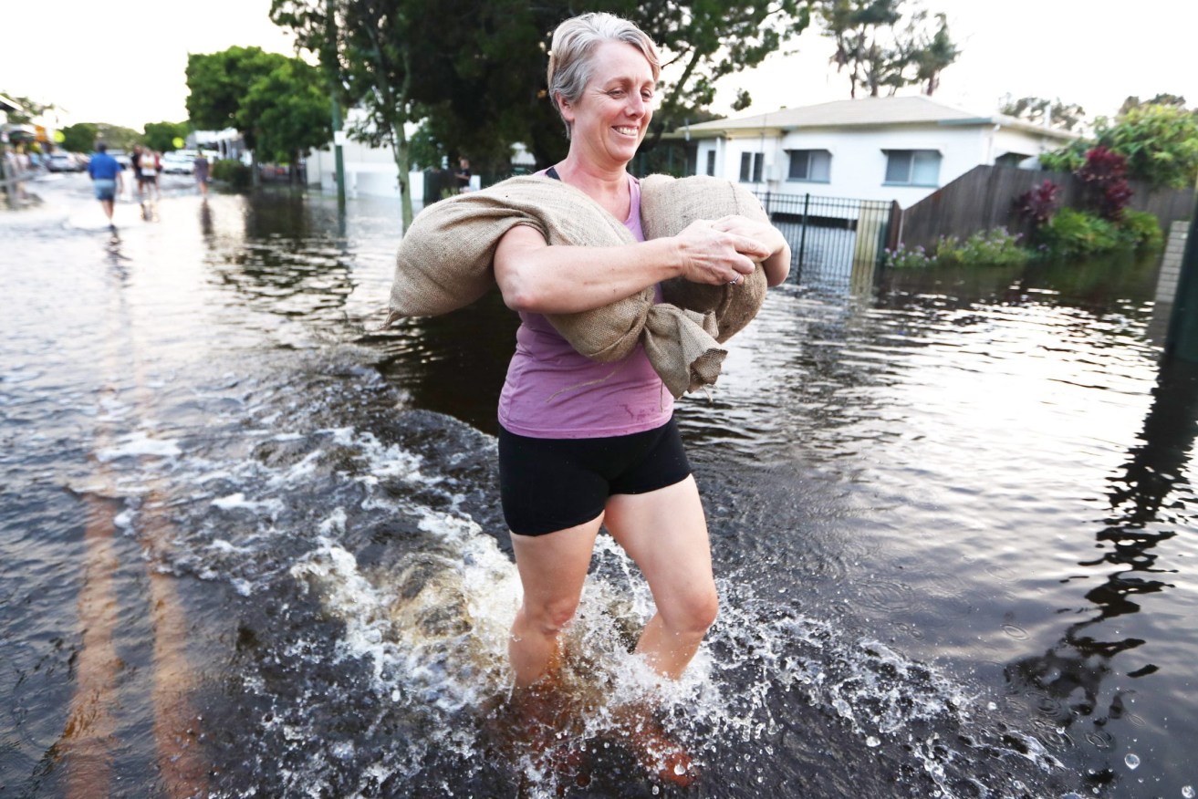 The government will hold an inquiry into the 2022 flood response (AAP Image/Jason O'Brien)