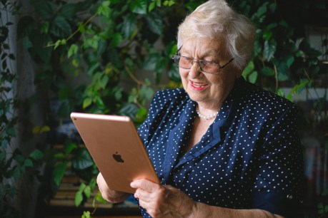 Hard tech: More seniors online but they’re not happy about it