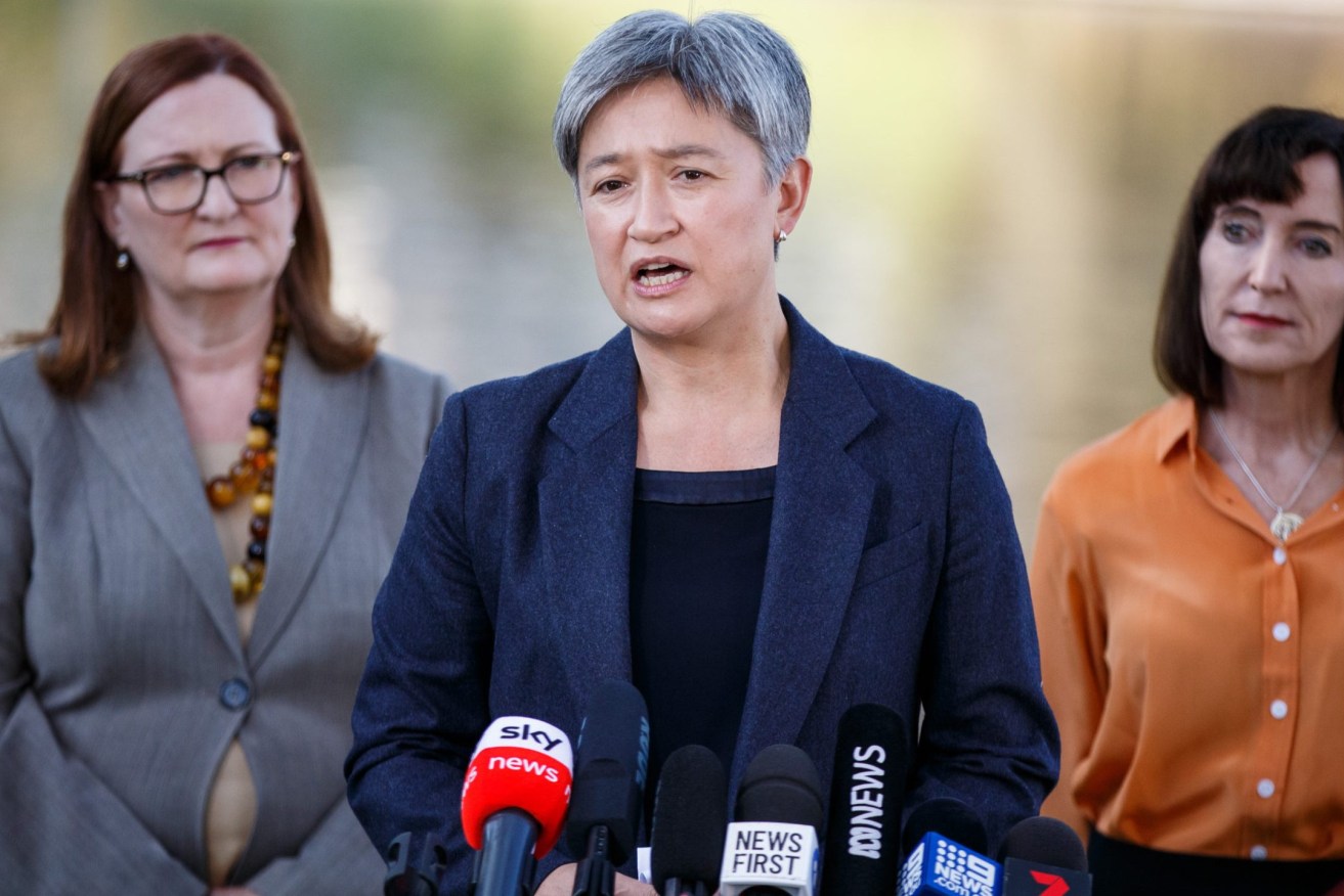 Foreign Affairs Minister Penny Wong. (AAP Image/Matt Turner)
