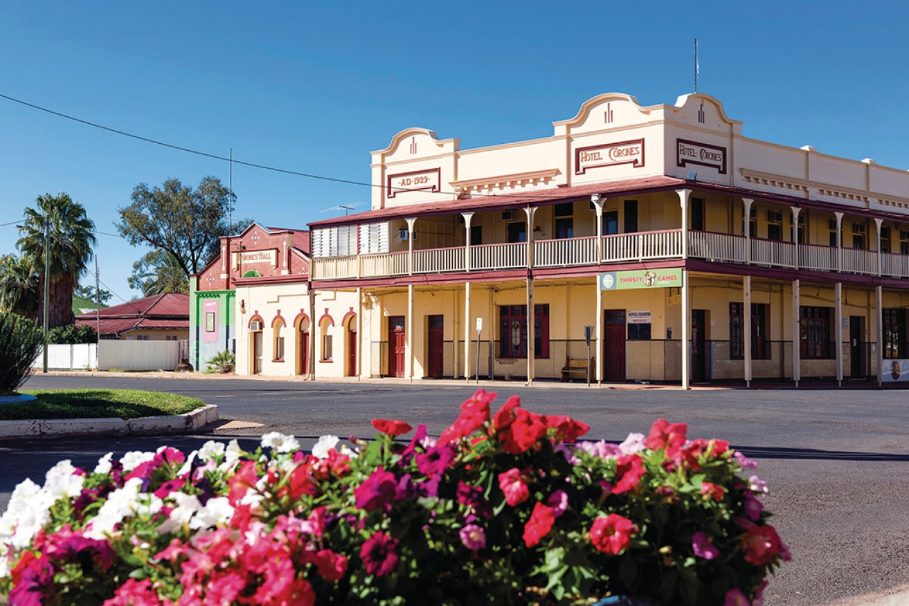The Corones Hotel in Charleville, which is enjoying a property boom. (Photo: Tourism Queensland)