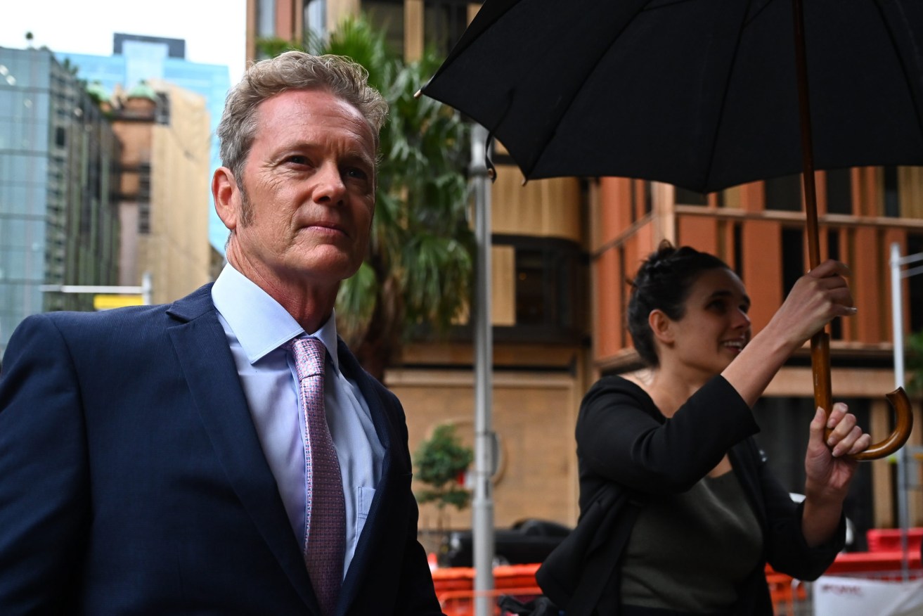Craig McLachlan's defamation trial has started against Fairfax Media, the ABC and Christie Whelan Browne over claims of misconduct during the Rocky Horror Show.(AAP Image/Steven Saphore) 