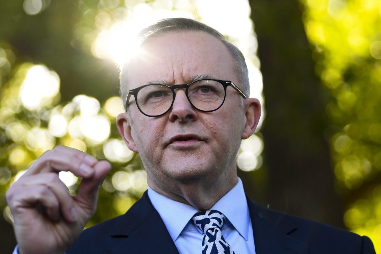 Prime Minister Anthony Albanese faces some surprisingly large decisions over the coming months, particularly when it comes to the climate change wars. (AAP Image/Lukas Coch) 