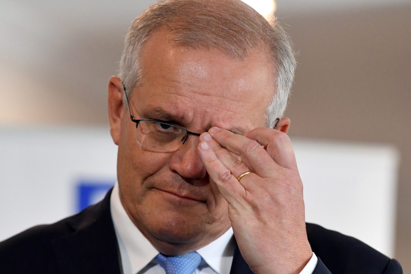 Prime Minister Scott Morrison faces possible repercussions for swearing himself into various cabinet roles.(AAP Image/Mick Tsikas) 