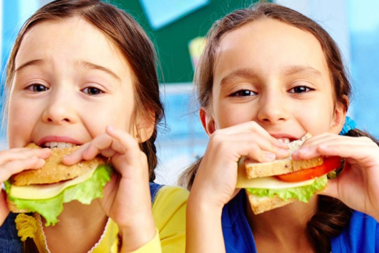Experts say a ham sandwich for children is as harmful as a cigarette. (File image)