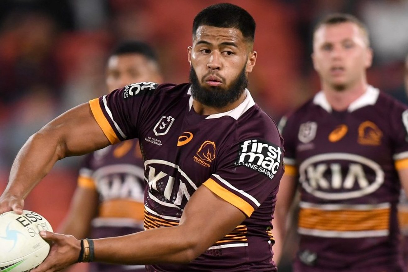 The Brisbane Broncos have signed star forward Paye Haas to a two-year contract extension.(Photo: NRL)