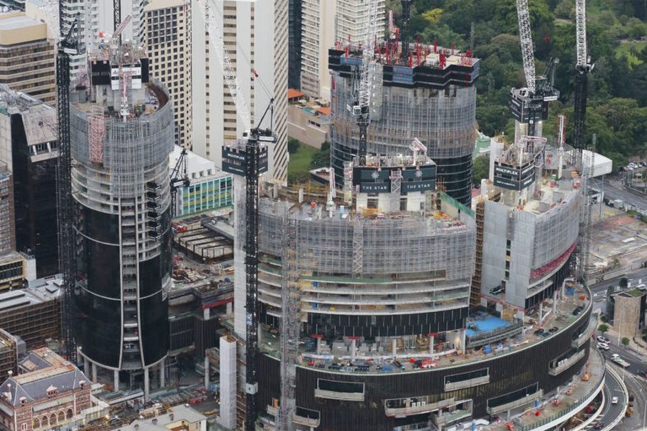 Star's development of the $3 billion Queens Wharf casino (File image)