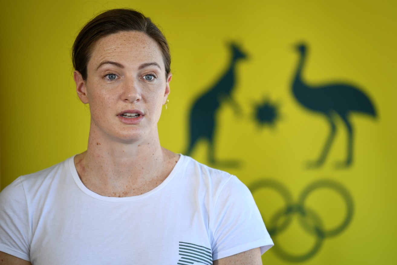 Olympic swimmer Cate Campbell. (AAP Image/Dan Peled) 