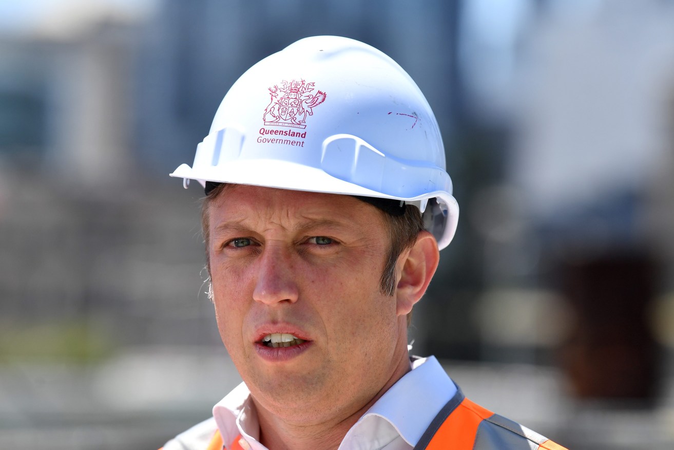 Steven Mile is aiming for Queensland to make 240,000 new home starts this year - but is likely to come up 90,000 short. (AAP Image/Darren England) 