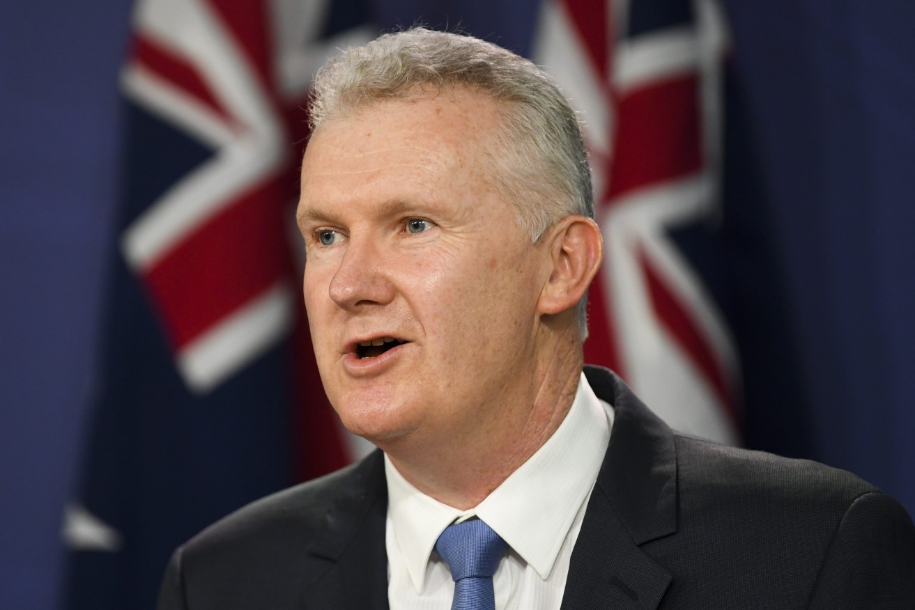 Industrial Relations Minister Tony Burke. (AAP Image/Lukas Coch) 