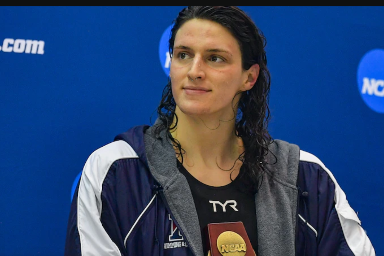 Transgender athletes such as swimmer Lia Thomas will be affected by the new regulations approved by the sport's world governing body. (Photo: ABC).