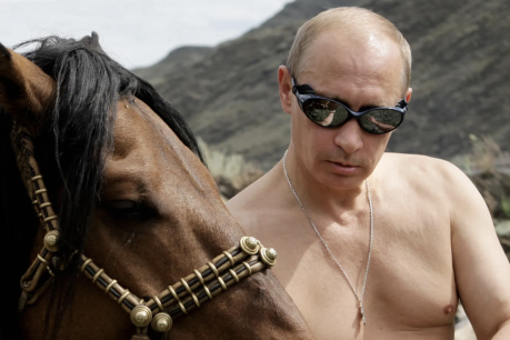 World leaders mock macho man Putin with bare-chested insults