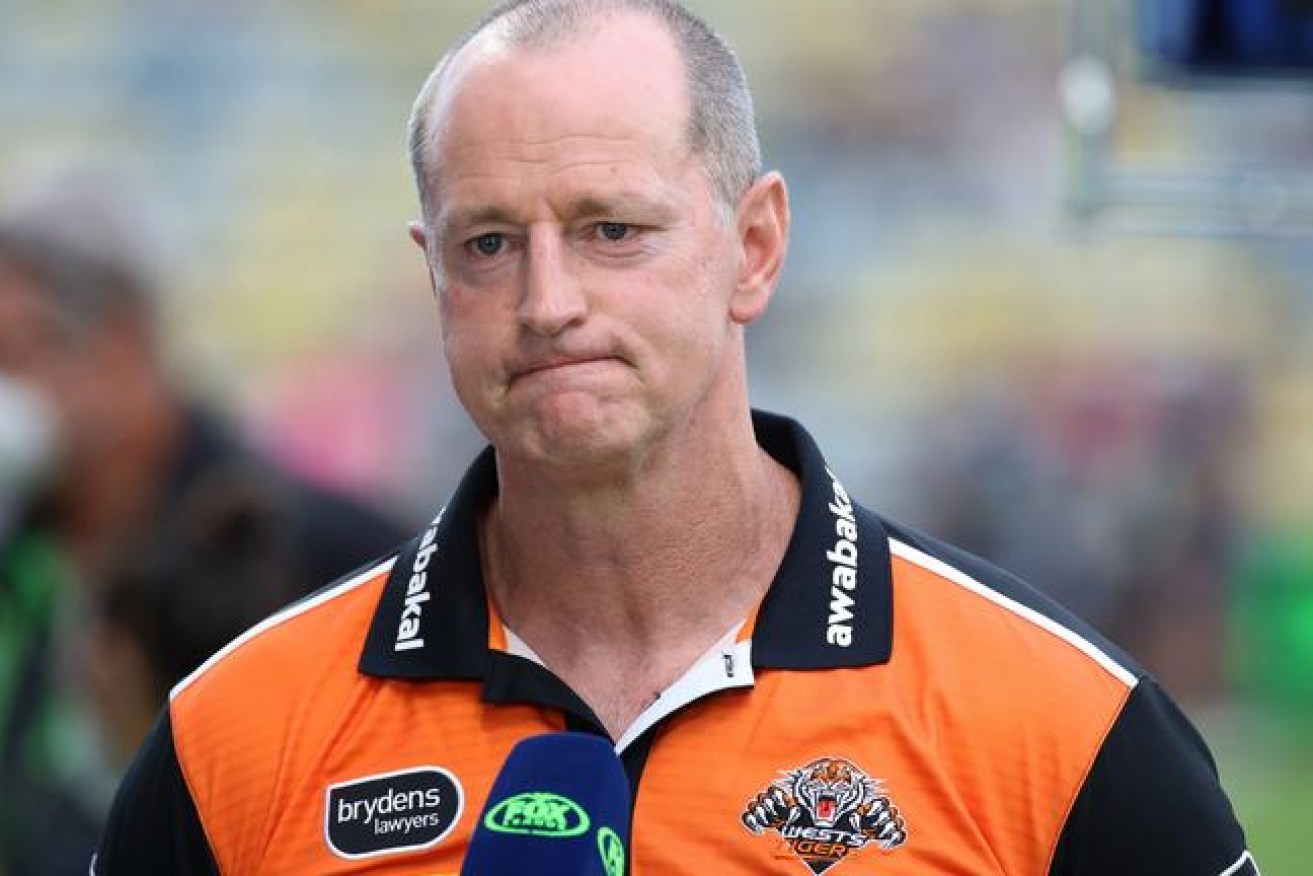 Michael Maguire has been sacked as coach of the Wests Tigers: (Picture NRL Images)