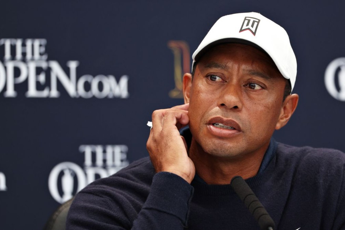 Tiger Woods says the deal between the PGA and rebel league LIV Golf is on target(AP Image)