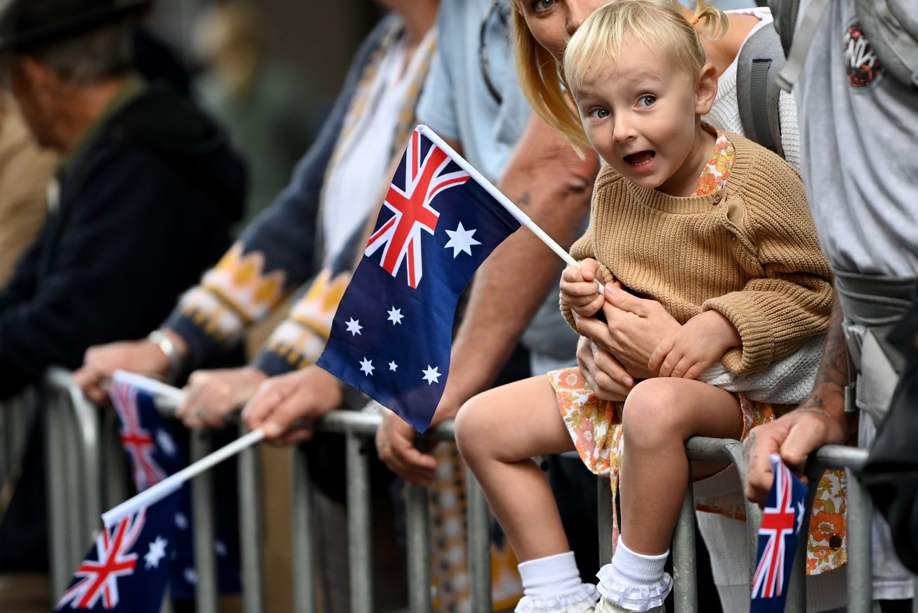 Australia has a chance to unite over a new republic, says Real Republic Australia. (AAP Image/Bianca De Marchi) 