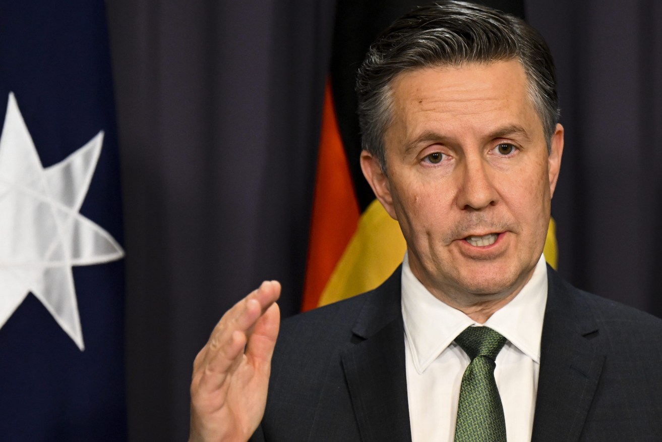 Health Minister Mark Butler has revealed a major study into Long Covid. (AAP Image/Lukas Coch)