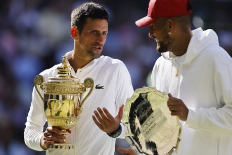 Boo who? That rare occasion when Djokovic’s the most likeable player on the court