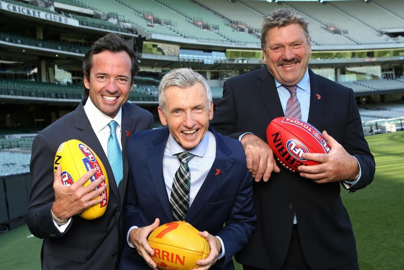 A major study has found that AFL commentary is among the world's best in terms of gender and racial bias. (File image).