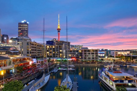 Five hurt in early-morning blast near Auckland waterfront