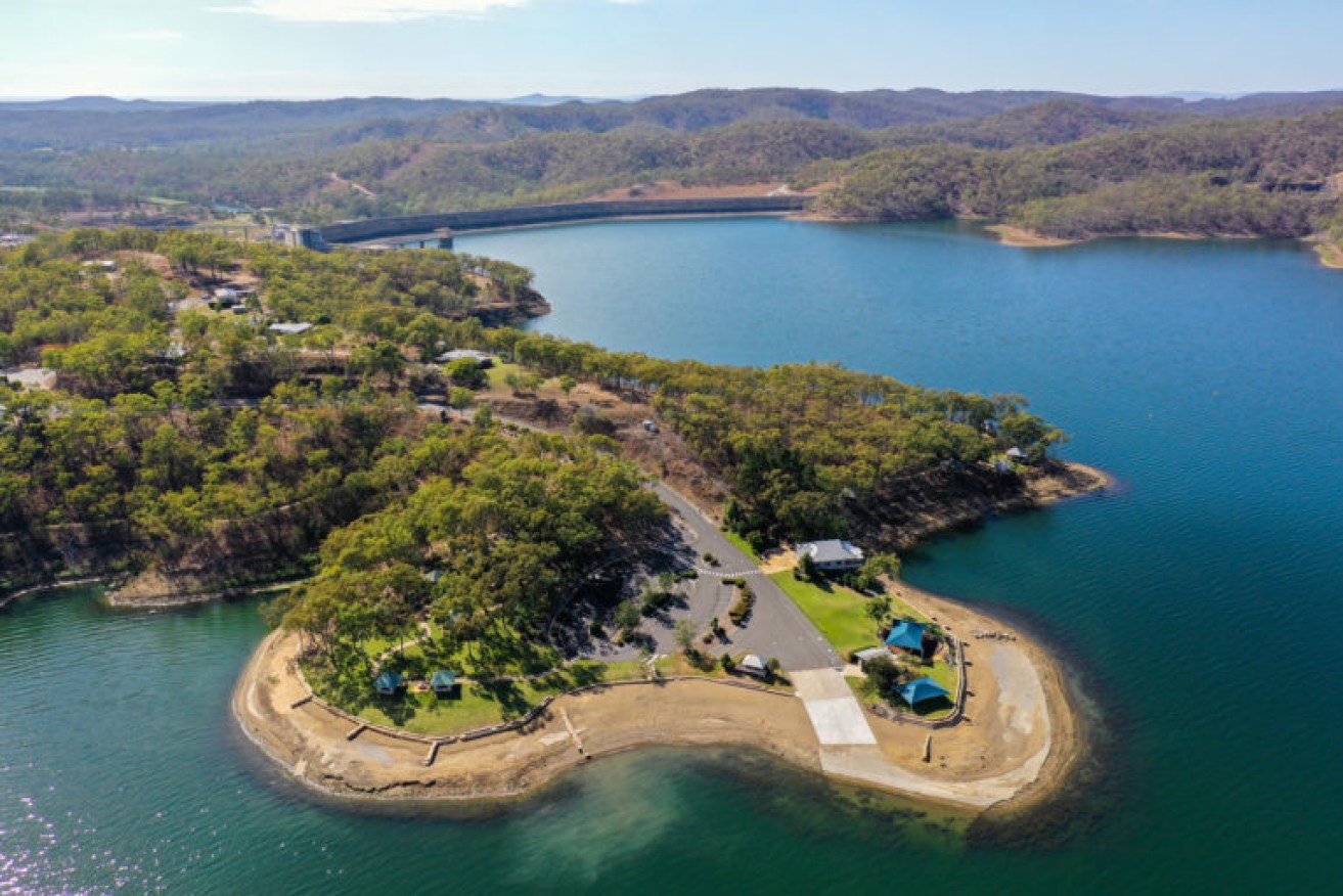 Gladstone currently relies on Awoonga Dam for its water supply. Supplied image.