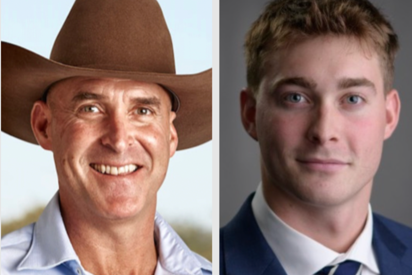 Prominent agri-businessman Tom Strachan and his son. Noah, 20, have been named as two of the three people killed in a light plane crash on Monday. (images: The New Daily)