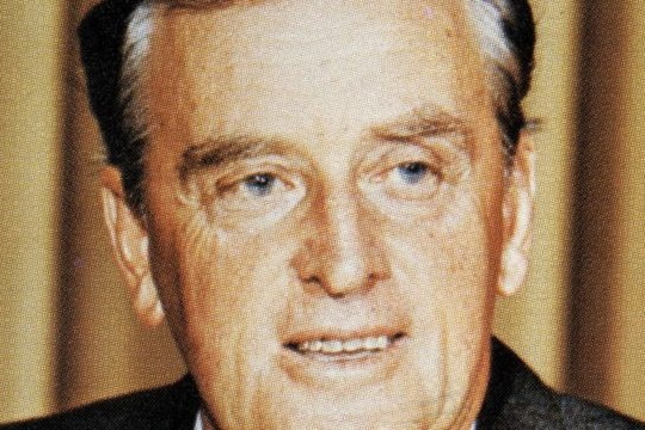 Former Premier Sir Joh Bjelke-Petersen. (ABC photo)