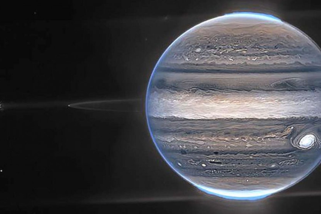 The latest images of Jupiter, captured by the Webb Telescope. (Image: NASA_