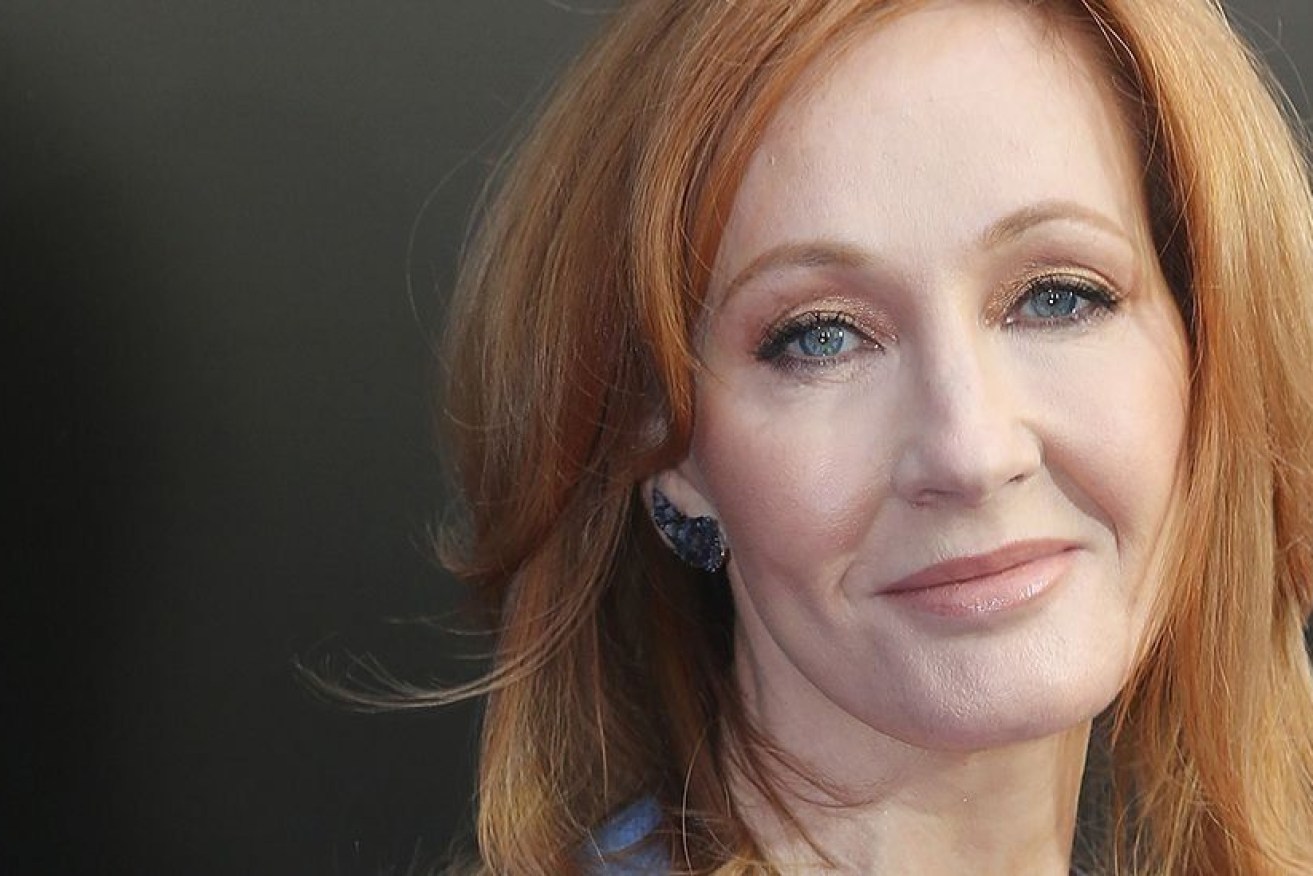 Harry Potter author JK Rowling has received online death threats following the stabbing of Salman Rushdie. (Image: BBC).