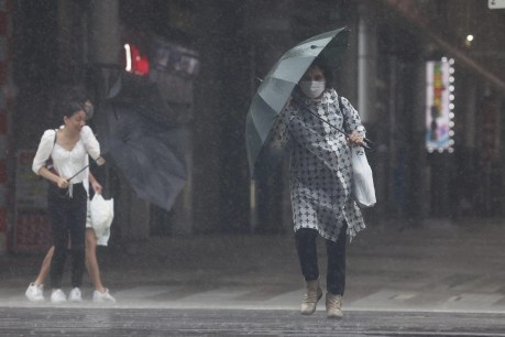 Japan on high alert as powerful typhoon bears down on coast