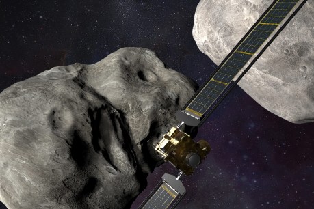 Crash landing successful as spacecraft slams into asteroid