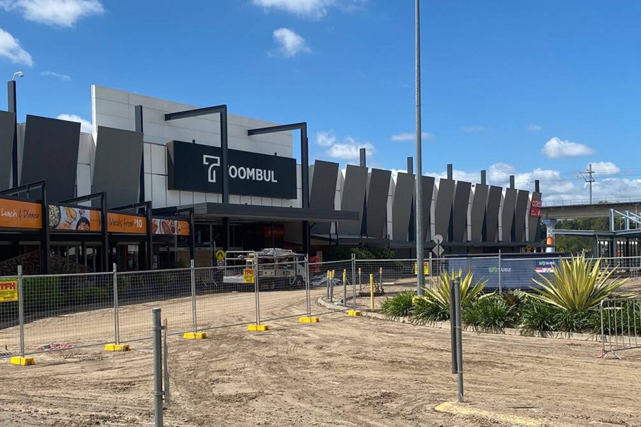The future of troubled shopping centres like Brisbane's Toombul, closed since the devastating February floods, will be a key to reimagining our suburbs. (File image).