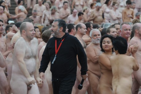 Trousers down: Tunick planning mass nude shot on Sydney beach