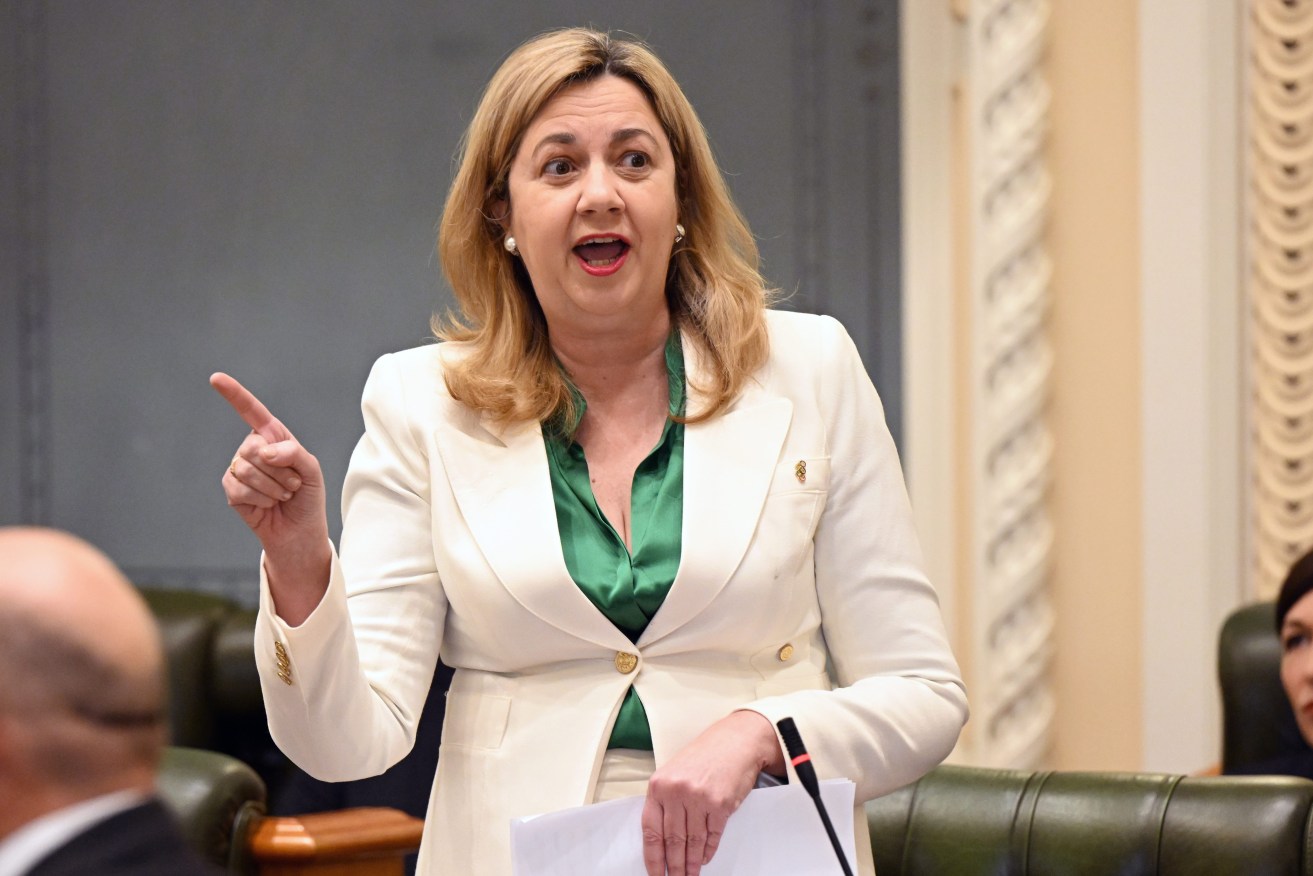 Premier Annastacia Palaszczuk has pleaded for community patience while Australia's "toughest youth crime laws" have had time to take effect. (AAP Image/Darren England) 