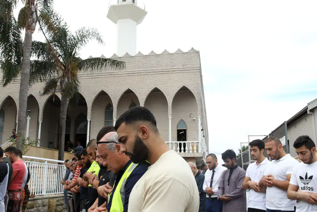 The Gold Coast mosque where the protest was conducted. (Image; SBS).