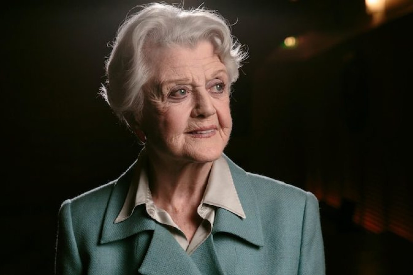 Hollywood and Broadway legend Angela Lansbury has died in her sleep, just days short of her 97th birthday (AP Image).
