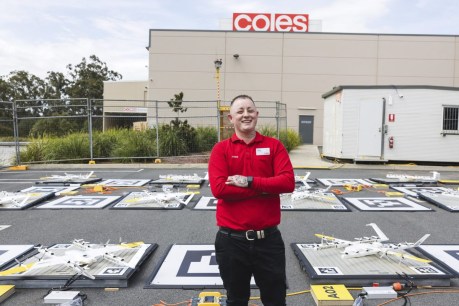 Meals on wings: Coles to trial drone delivery of groceries on Gold Coast