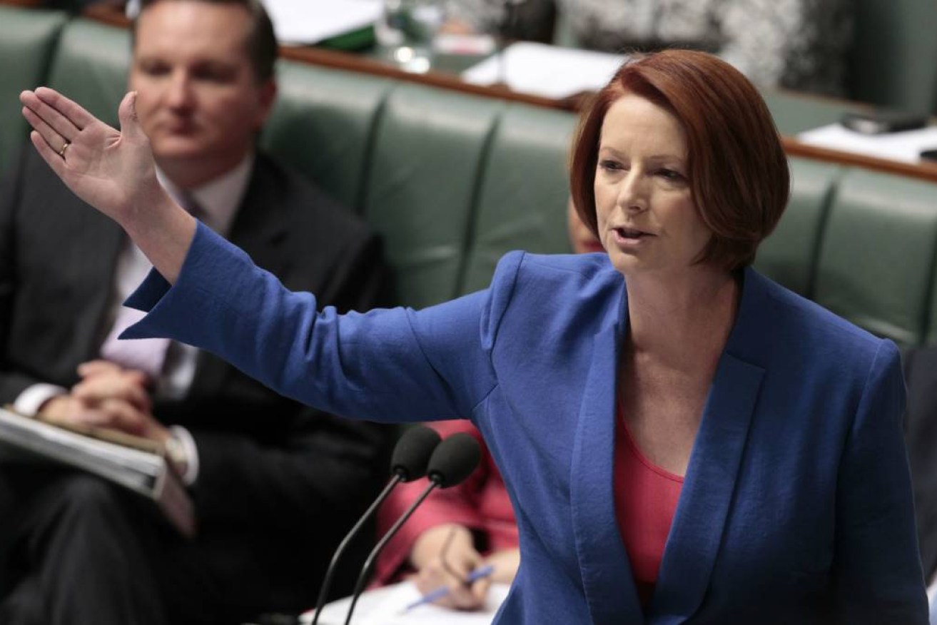 A decade after her October 9, 2012 anti-misogyny speech, Julia Gillard believes sexist and misogynist behaviour is not tolerated as much as it was during her prime ministership.