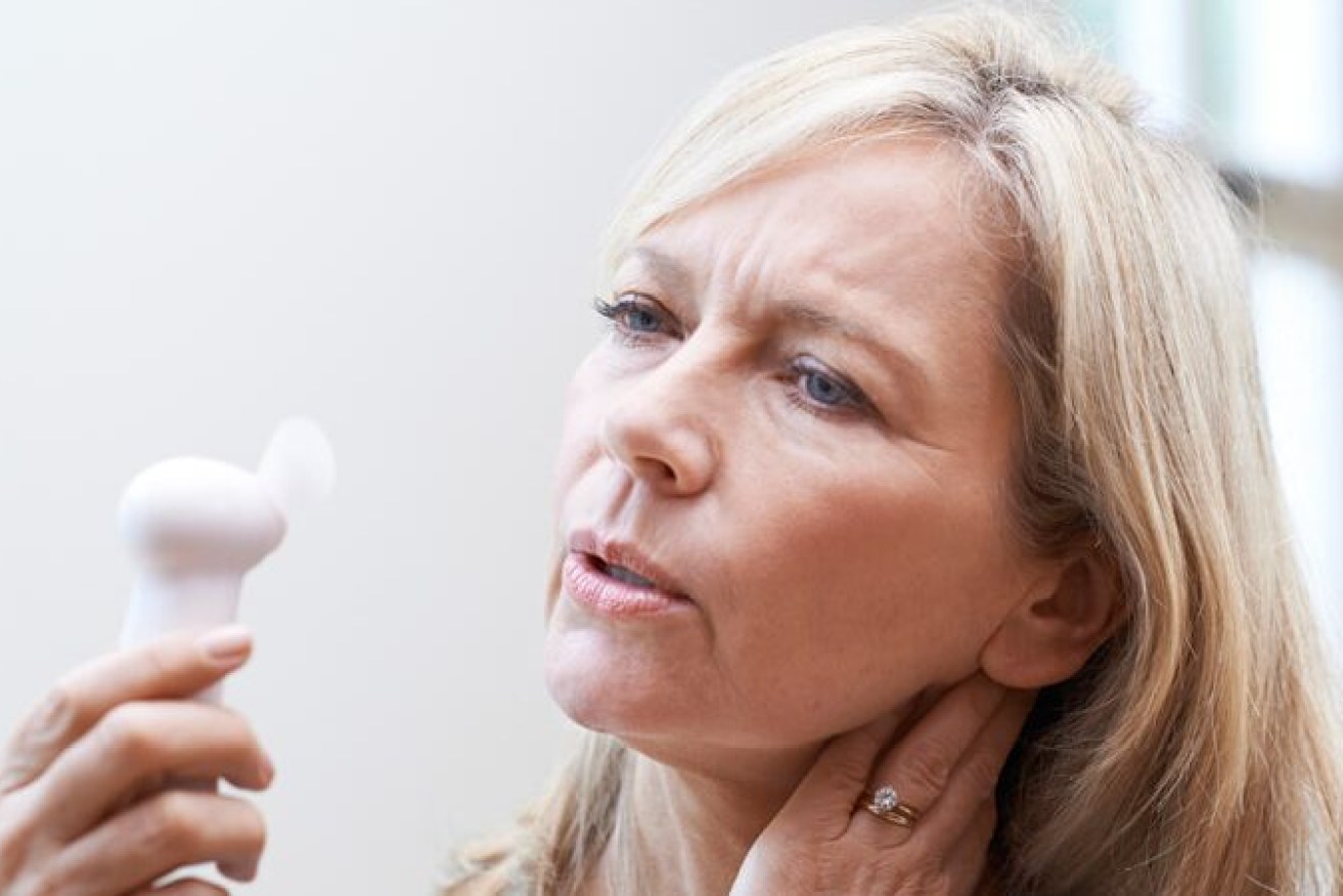 As well as debilitating symptoms, menopause is costing women an estimated $17 billion per year in lose earnings from salary and superannuation. (file image)
